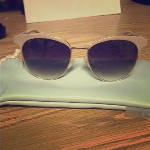 Balmain round Cat eye sunglasses